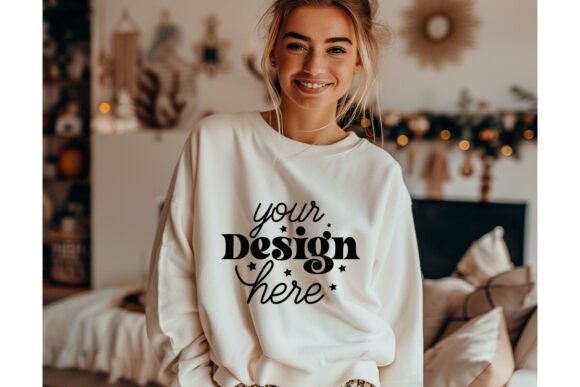 Christmas Comfort Colors 1717 Mockup 45 – A Graphic Design Asset for Handmade Creations