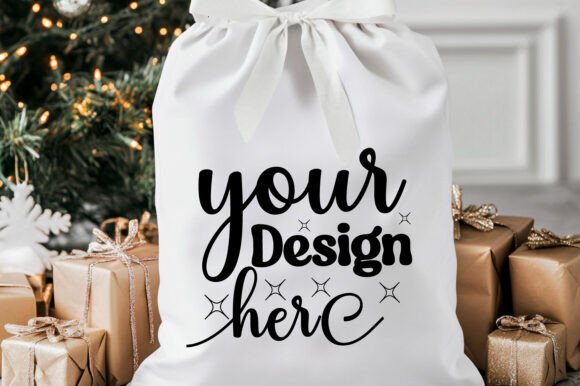 Christmas Santa Sack Mockup Jpg 45 for Product Mockups and Graphics