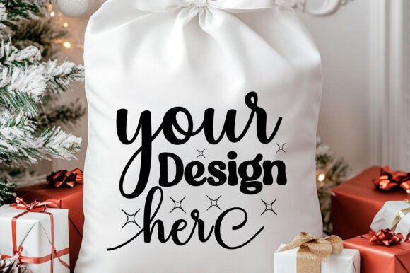 Christmas Santa Sack Mockup Jpg 46 for Branding and Marketing