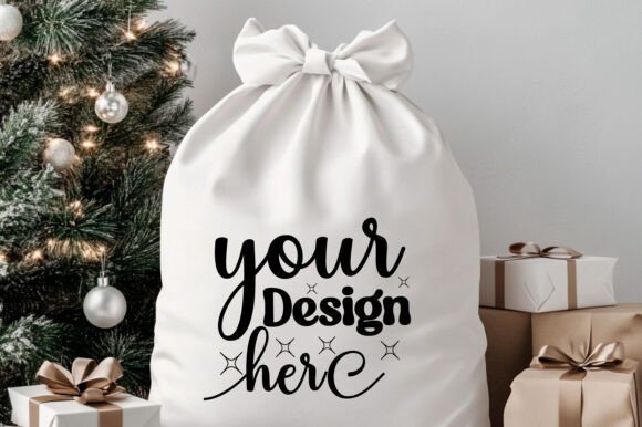 Christmas Santa Sack Mockup Jpg 62 for Product Mockups and Graphics