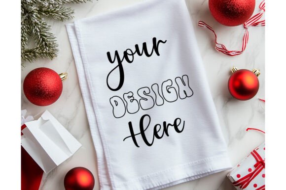 Christmas Towel Mockup 73 Review