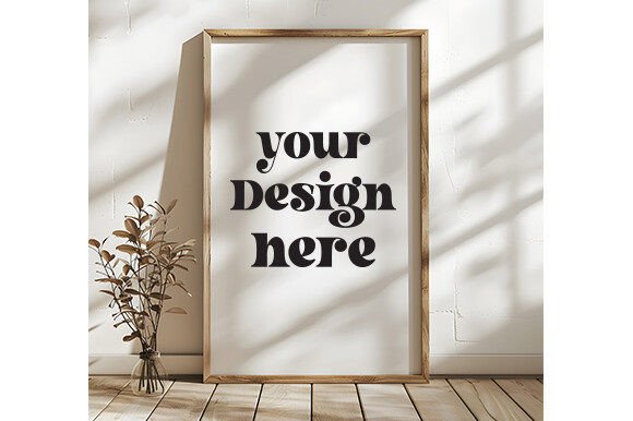 Frame Mockup, Wall Art Mockup 36 for Graphics and Frames Amp